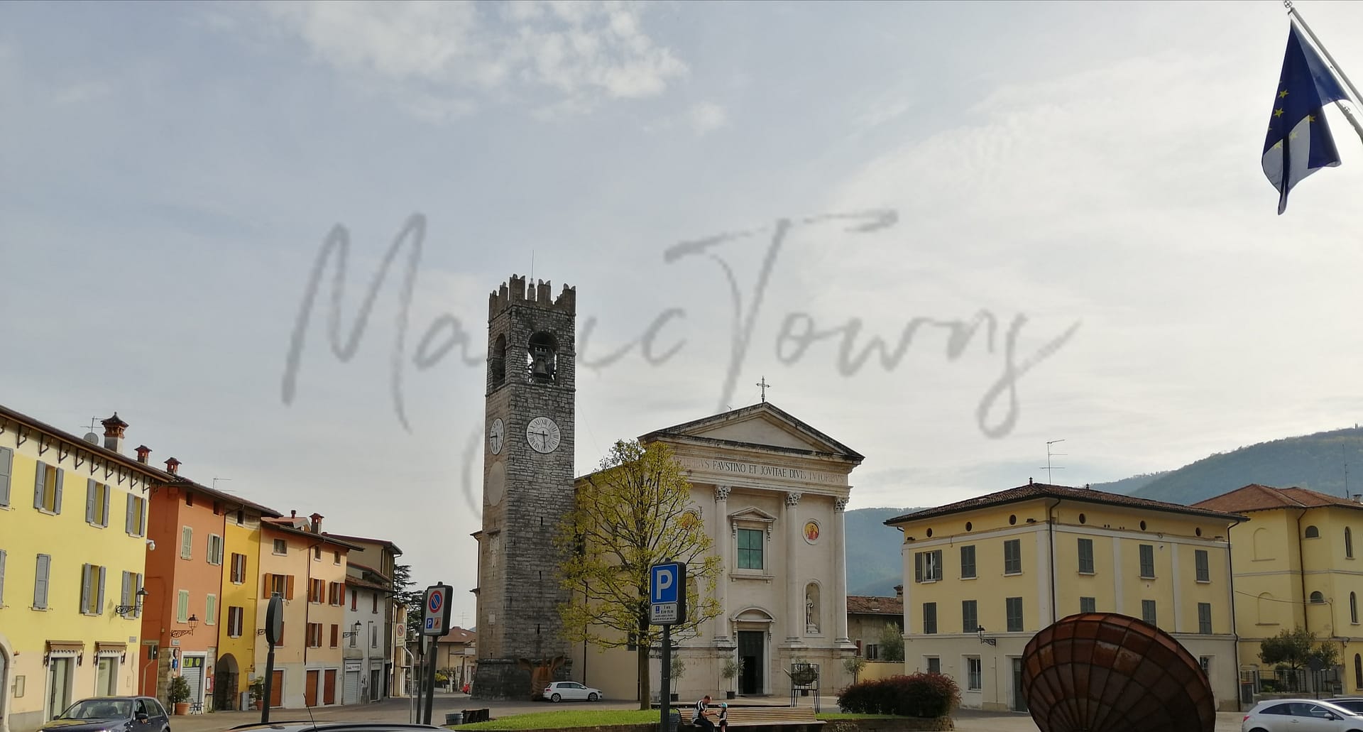 Sarezzo i Lombardiet Italien