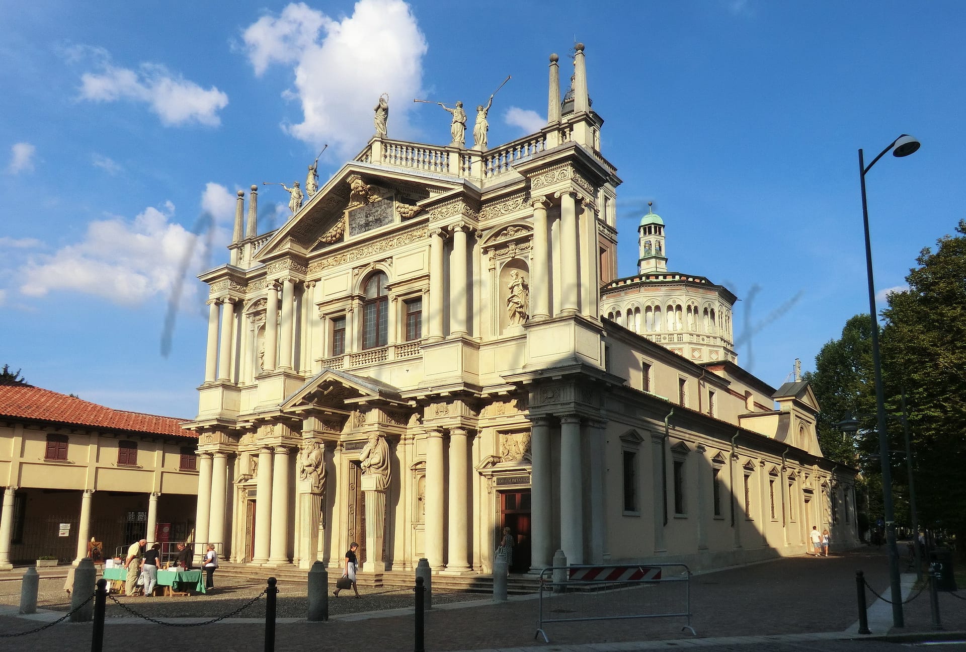 Saronno i Lombardiet Italien