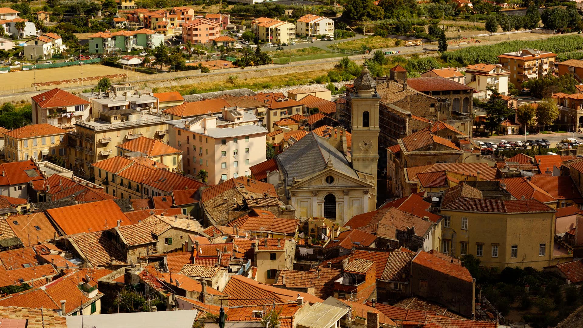 Taggia in Liguria Italy