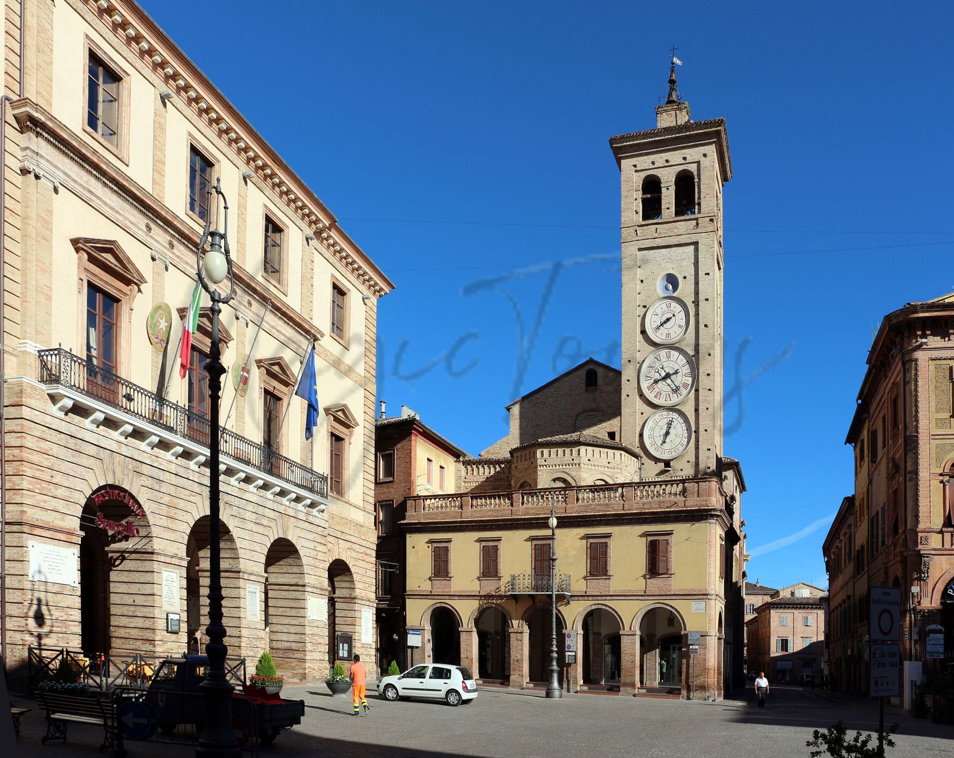 Tolentino in den Marken Italien