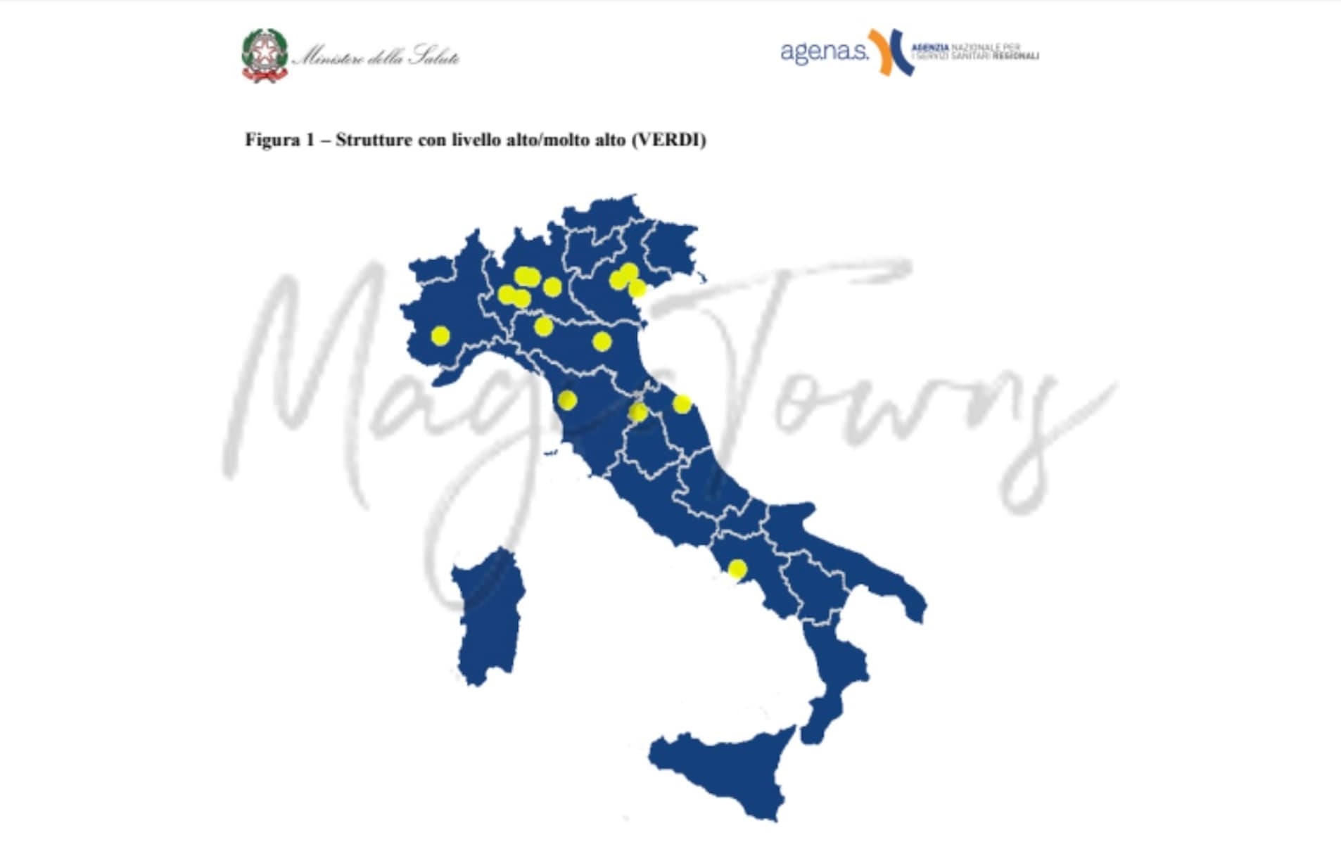 Rapport, sundhedsydelser i Italien, de bedste hospitaler i Italien