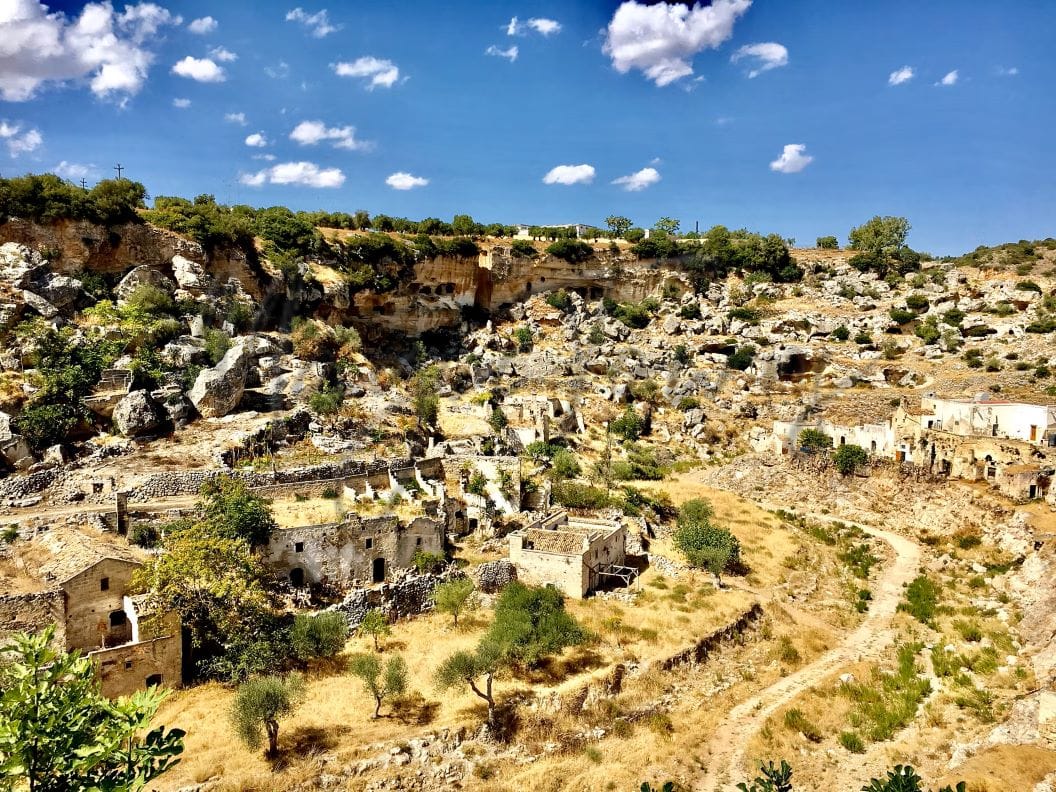 Ginosa i Puglia Italien