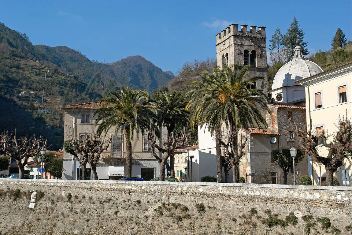 Seravezza i Toscana Italien