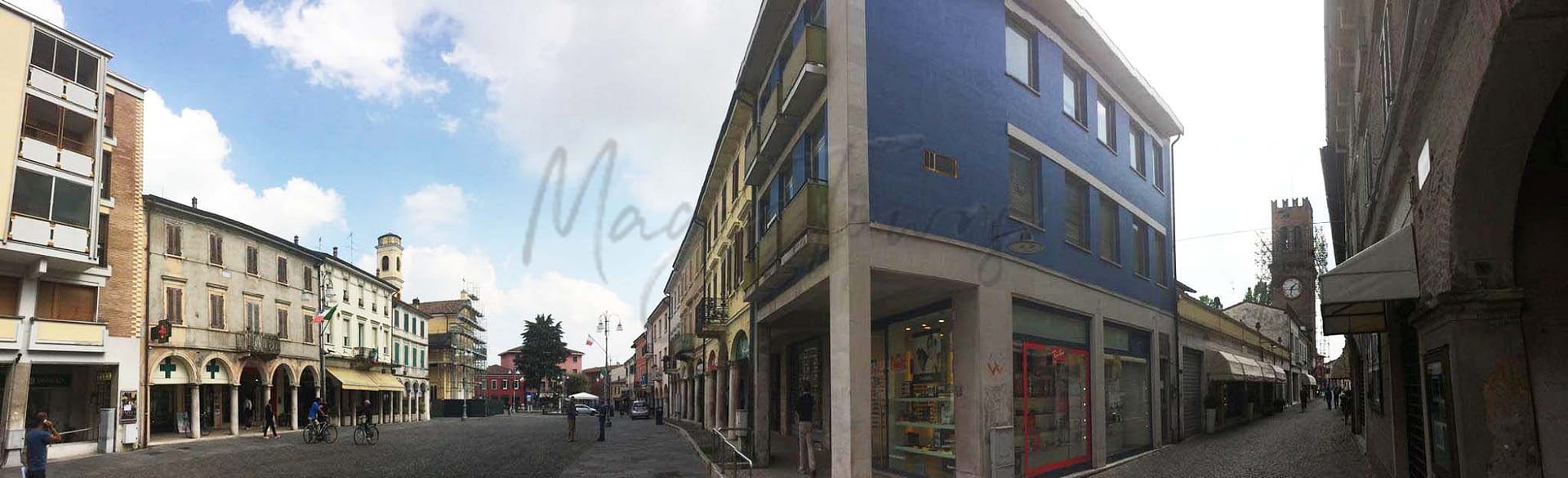 Suzzara i Lombardiet Italien