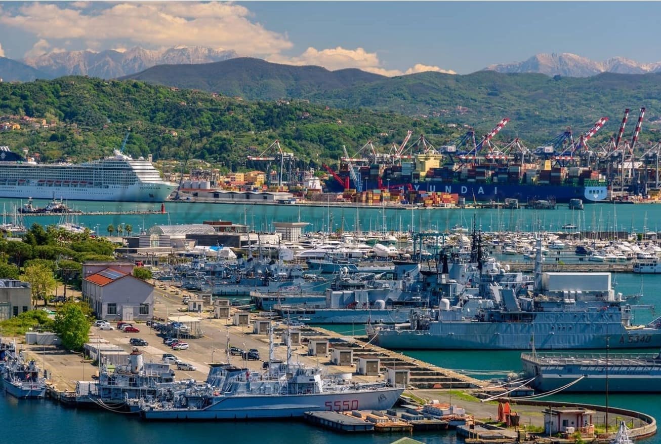 5 Italienische Städte mit starker Internetanbindung 10 La Spezia in Ligurien, Italien